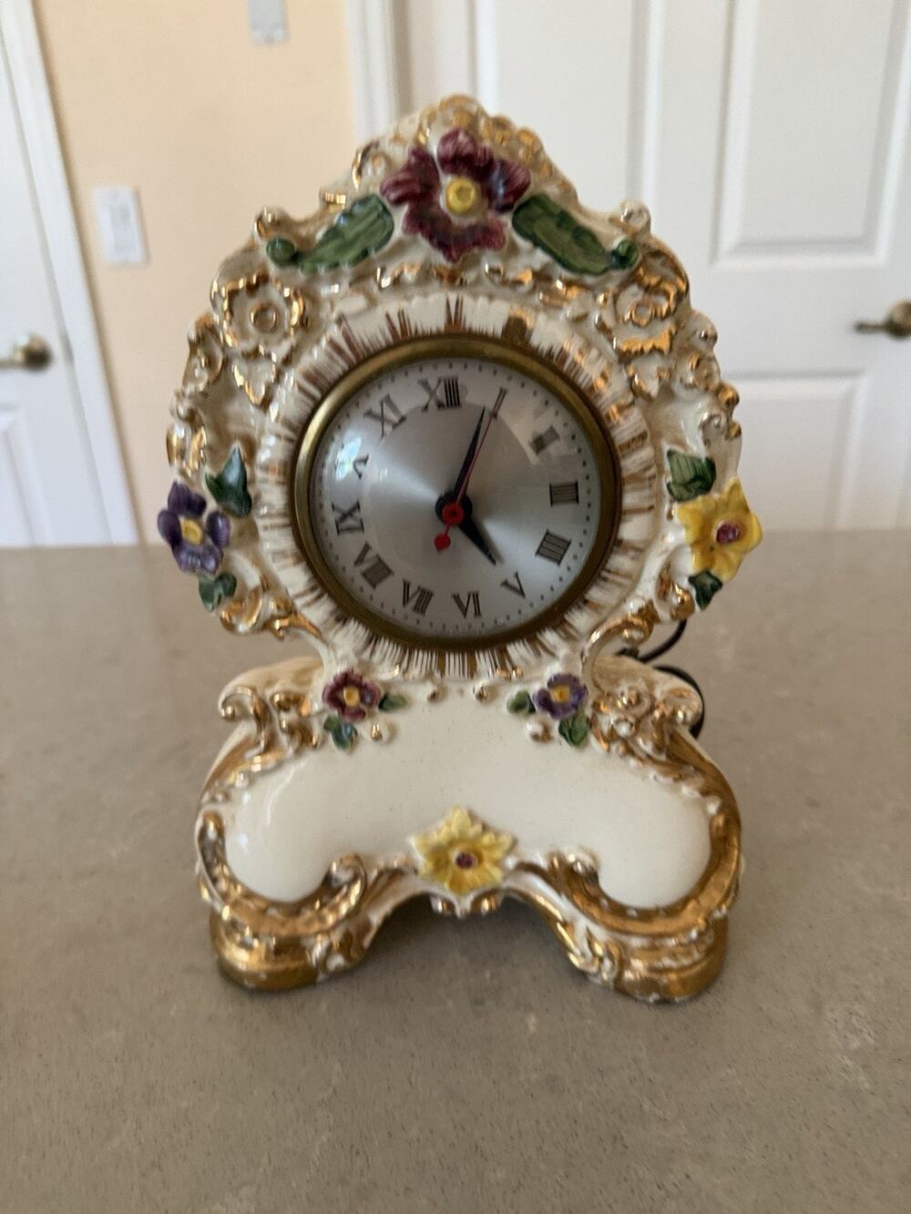 Vintage - American Beauti-Lamp, Sessions Electric Clock 11” Tall